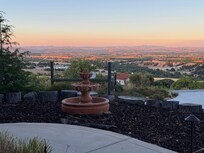 This is the view from the front porch in the afternoon.