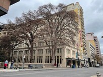 The hotel during the day