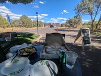 Airstream dinner