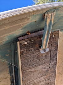 Detached rowboat seats
