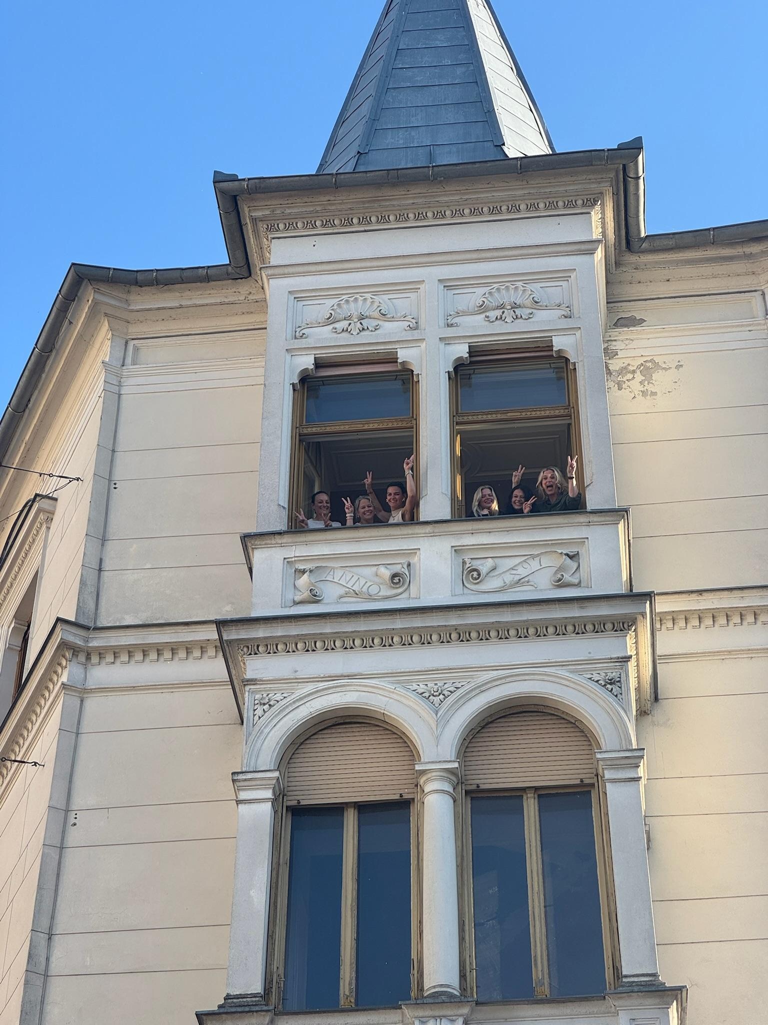 We loved having our windows open and taking in the hustle and bustle of the city below. 