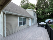Great new upper deck that wraps around to the back.