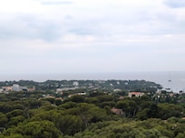 Blick auf den Teil der Insel wo die Wohnung ist.
