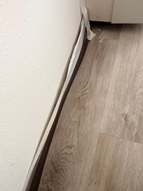 Bathroom baseboard