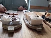 Delicious afternoon tea.