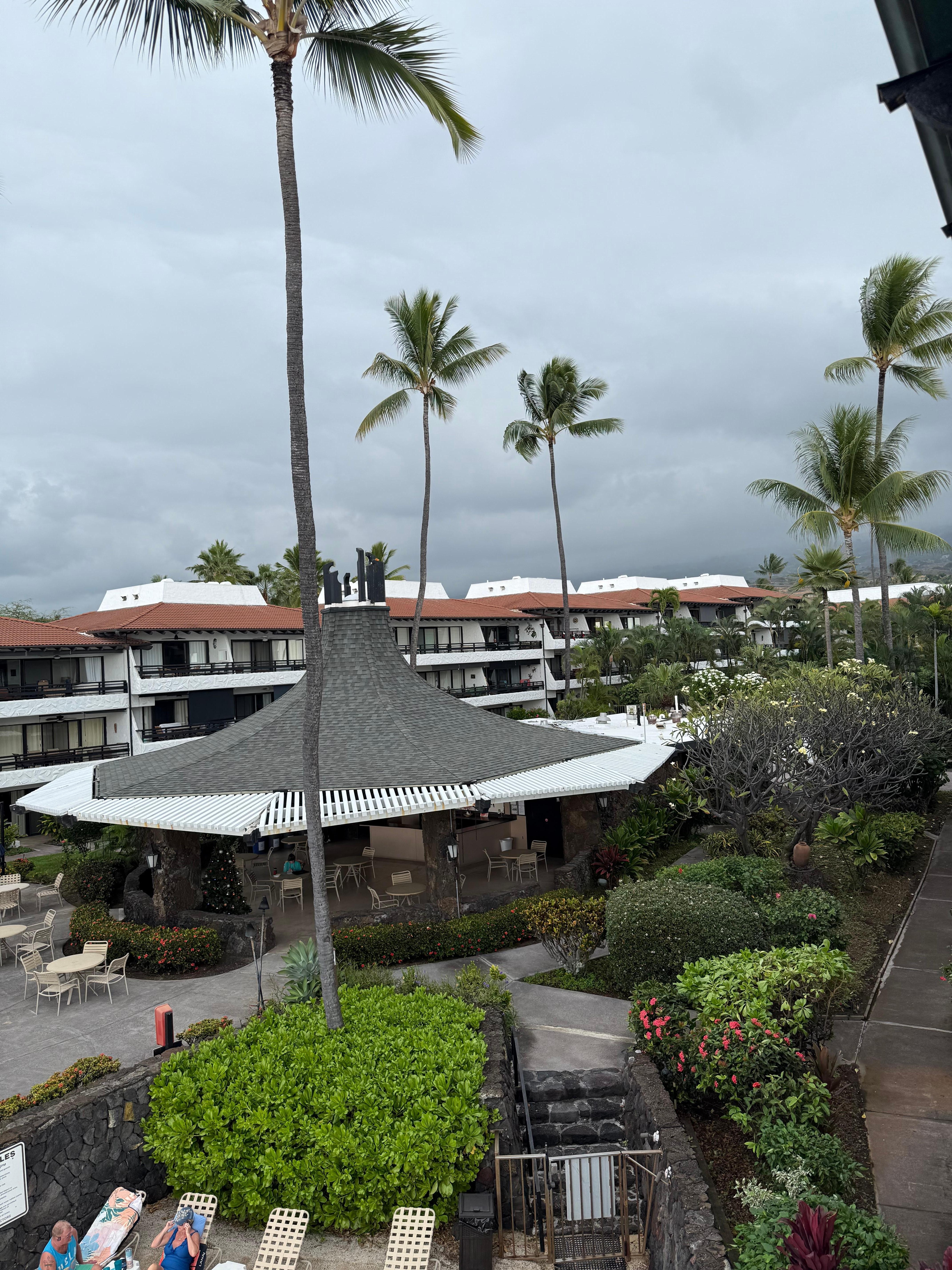 Barbecue and outside eating area