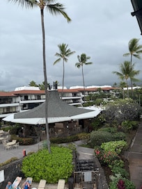 Barbecue and outside eating area