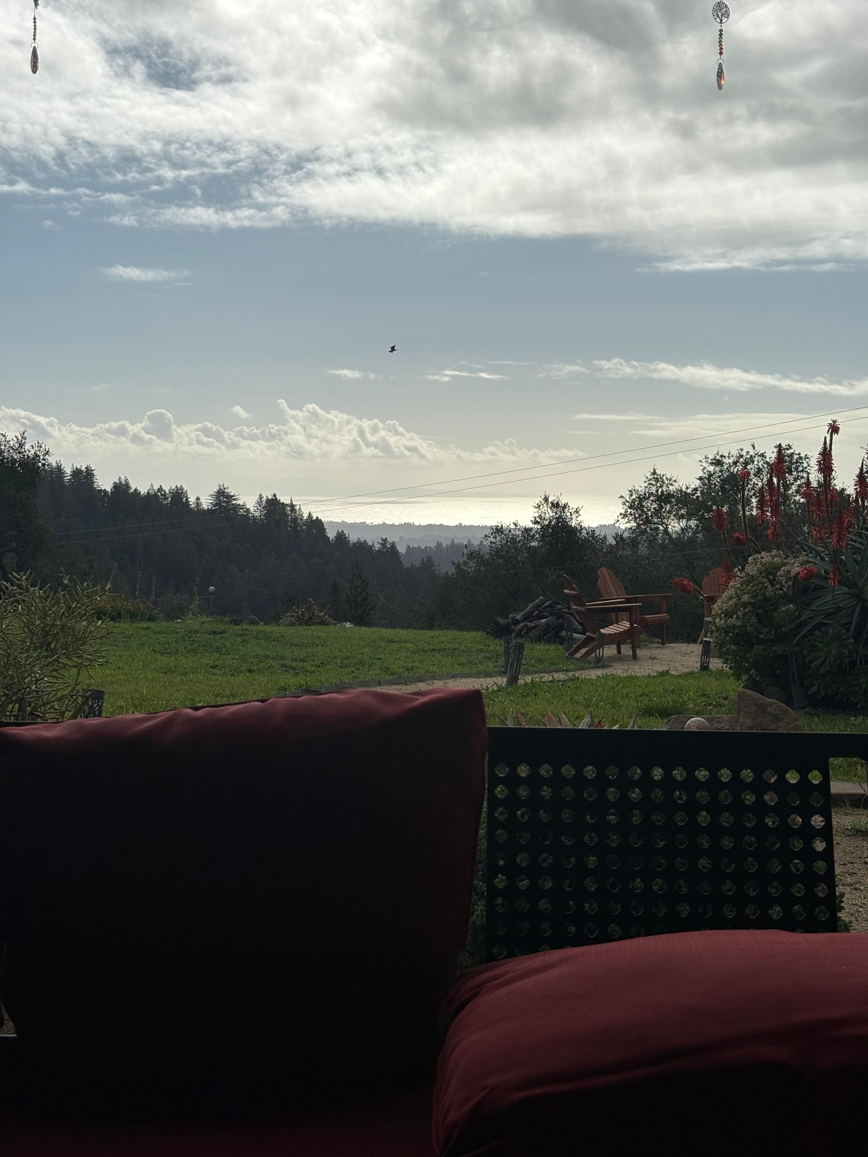 Could not get enough of the view! Spent most my time outside.