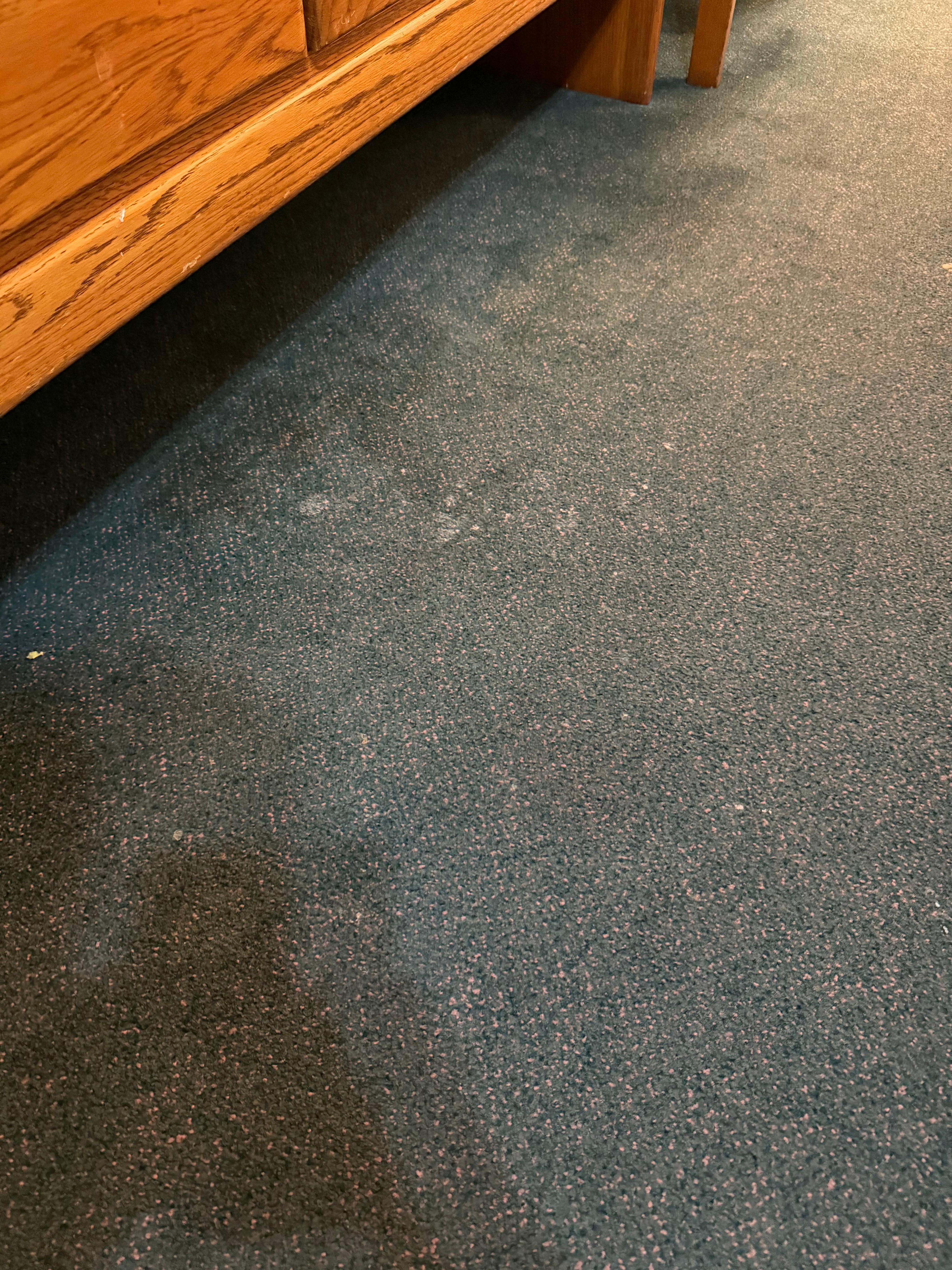 Stains on carpet