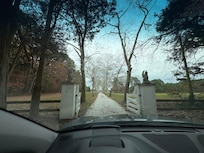 Road entrance