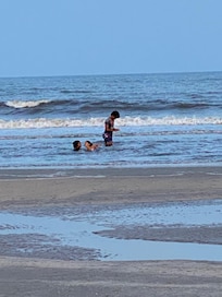 Not to crowded for the kids to enjoy