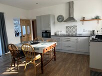 Large kitchen/dining area!