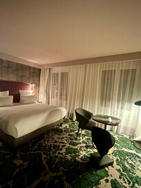 Lovely room with big walk-in shower too