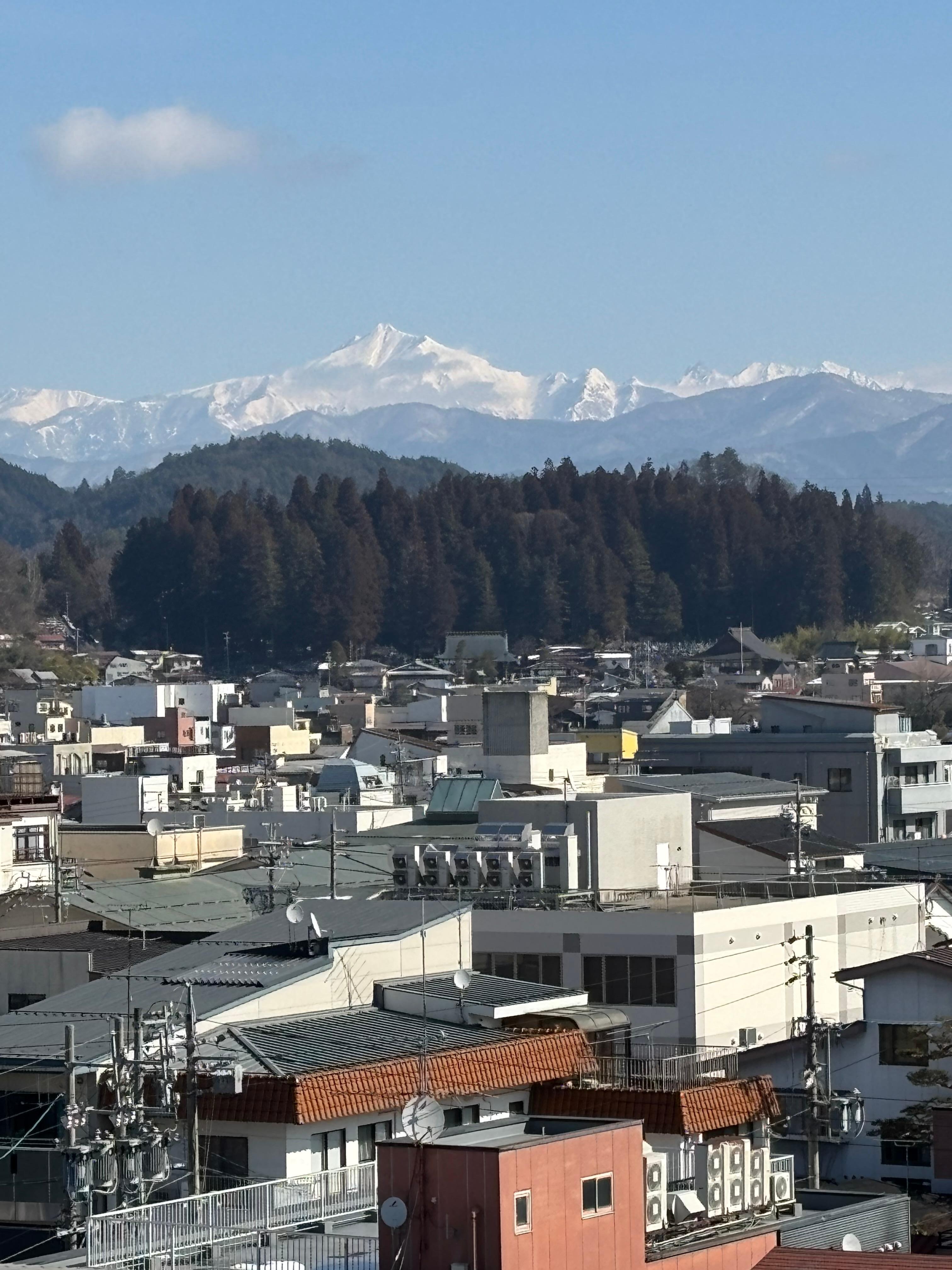 Vista do quarto em que ficamos