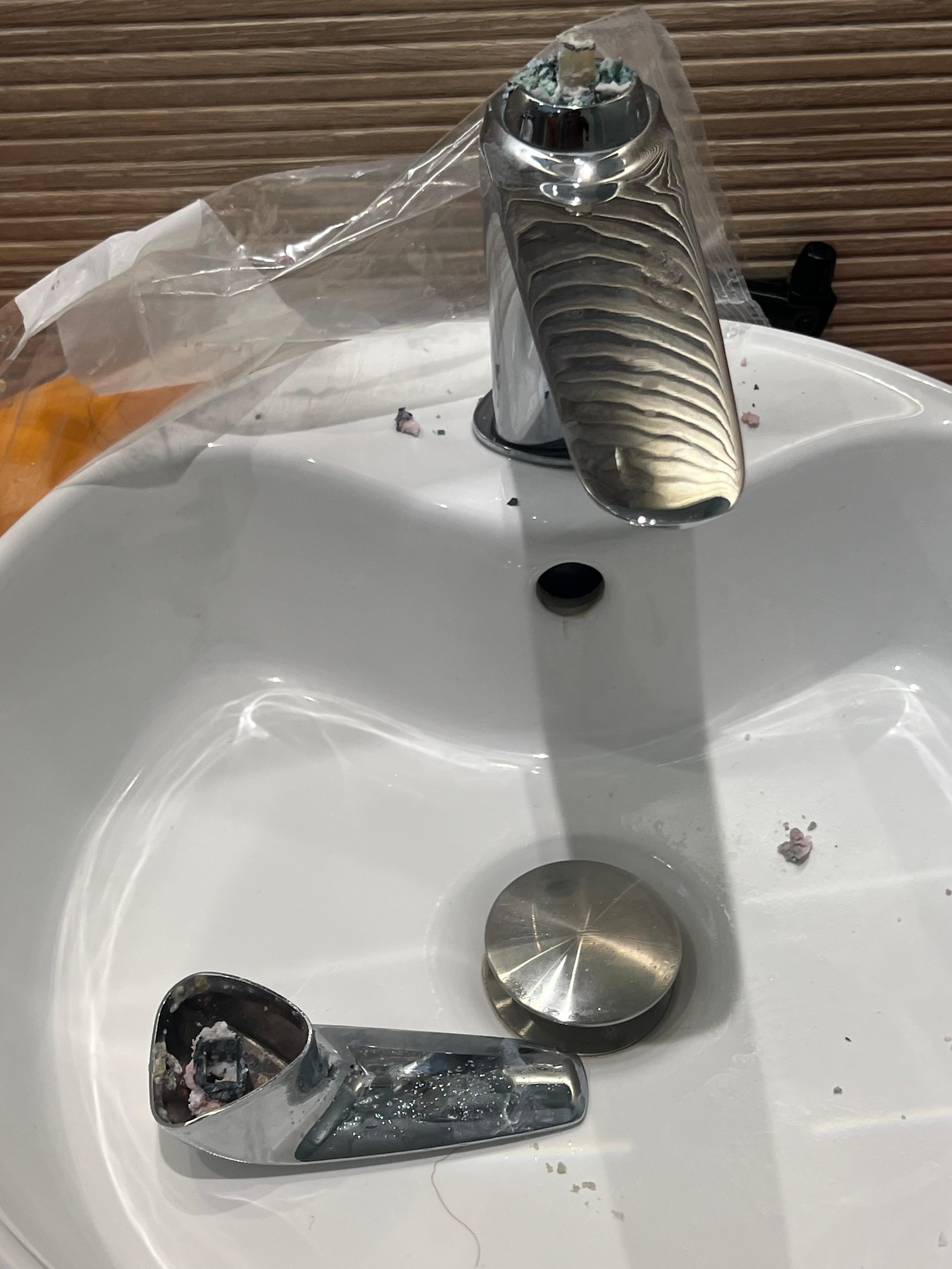 Mold under sink