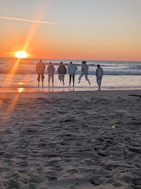 Short walk to see the sunset!