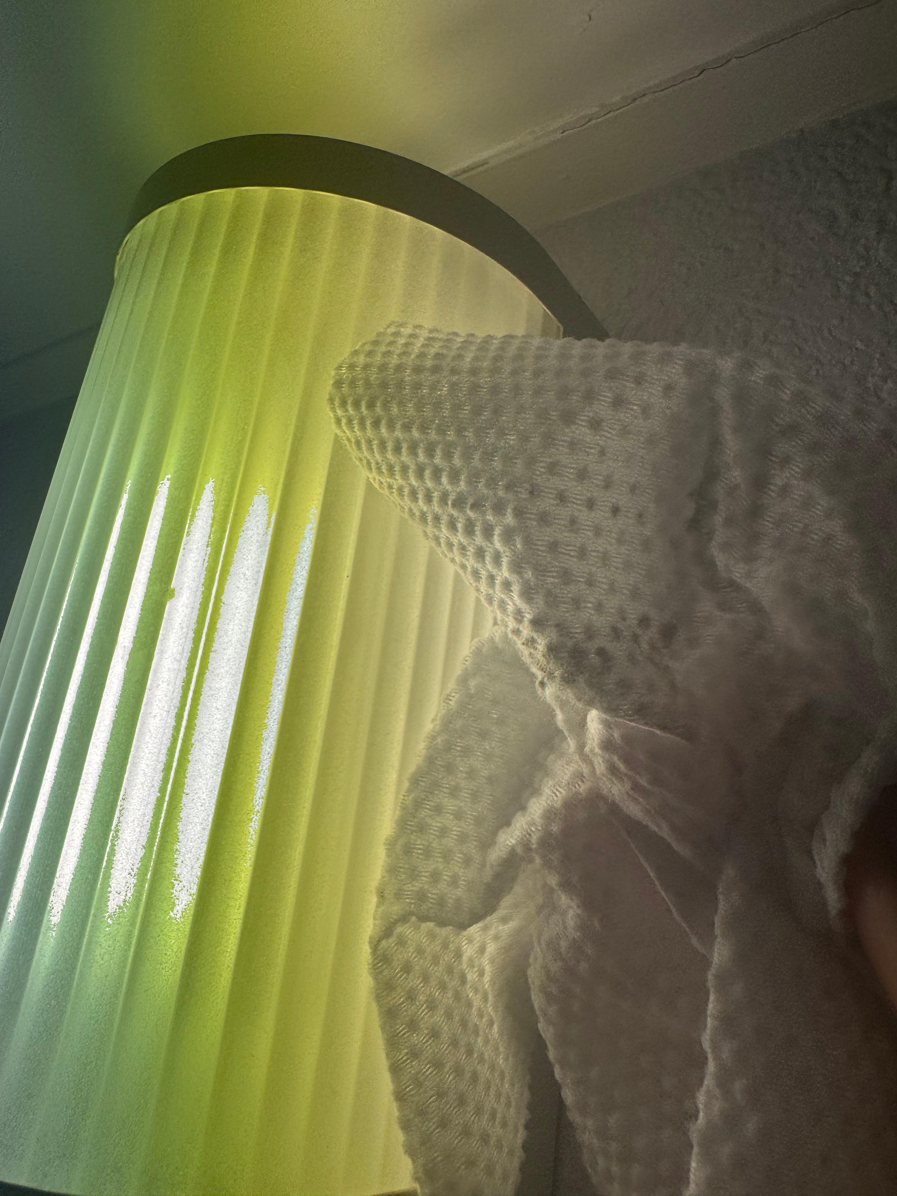 Never clean the light 