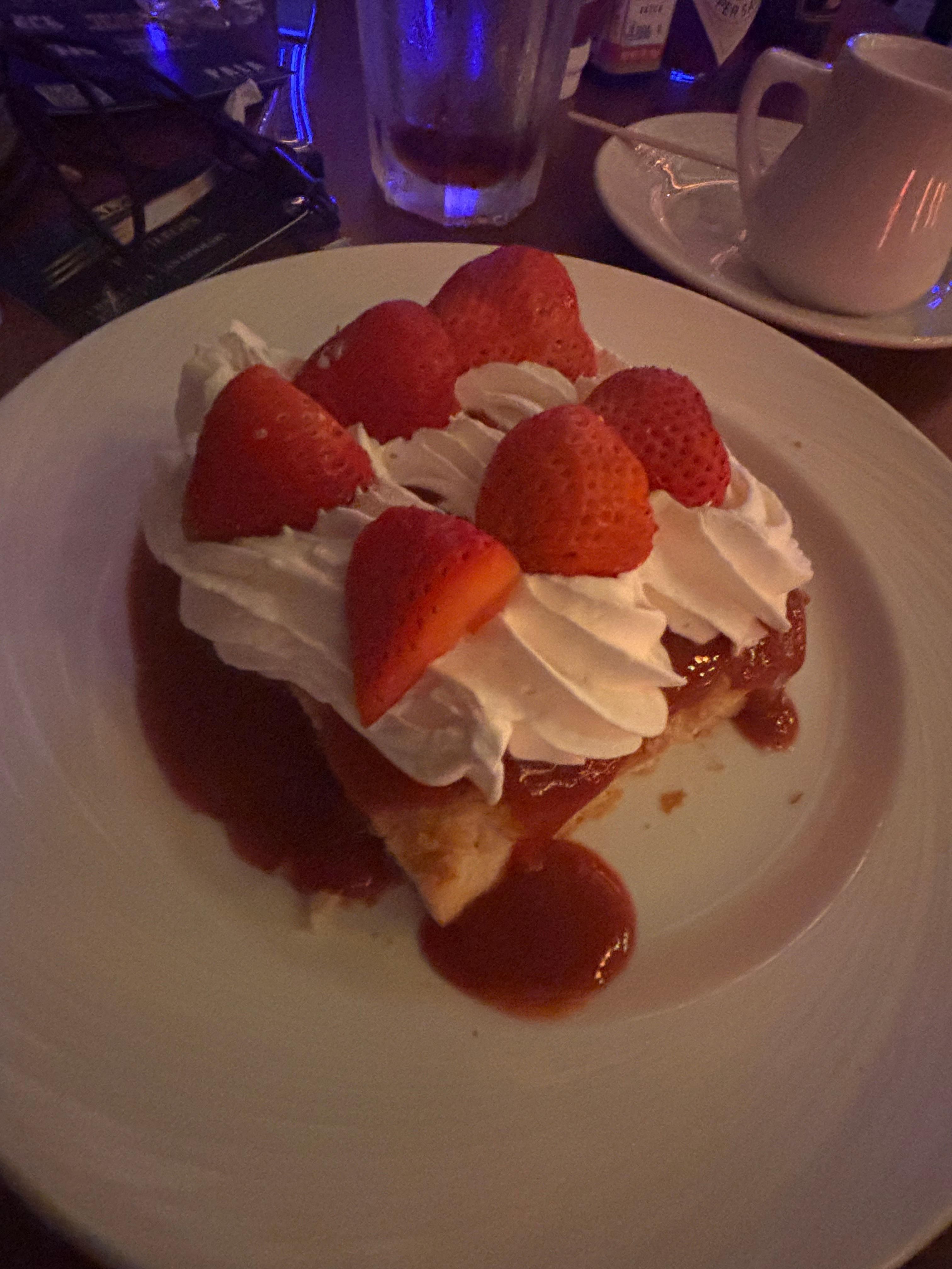 Strawberry shortcake. Self-explanatory.