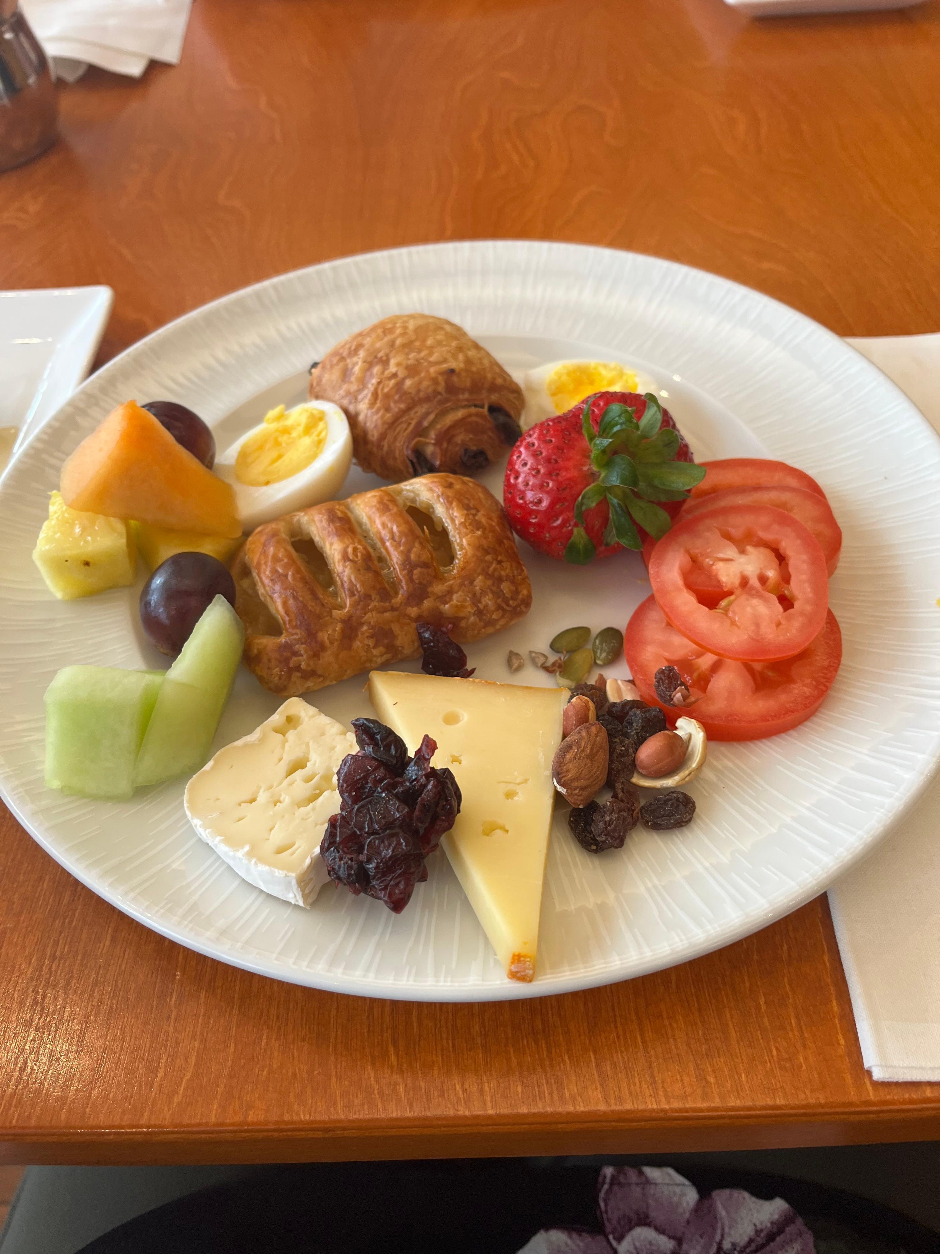 Buffet du brunch du dimanche 