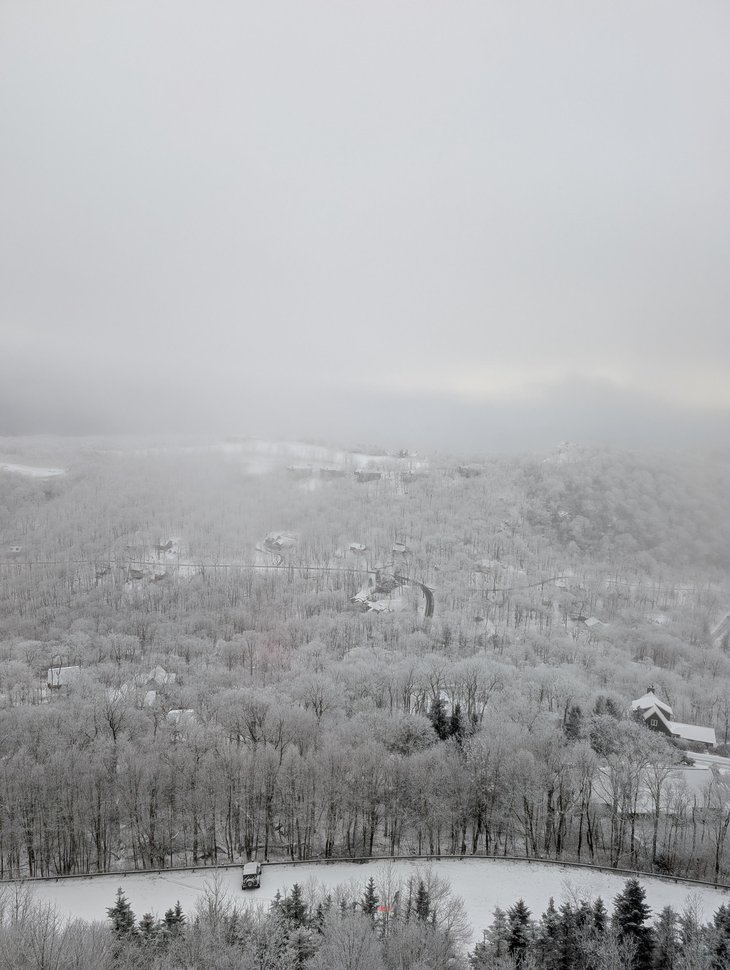 View from the balcony 