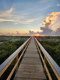 Walkway to beach