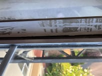Broke window