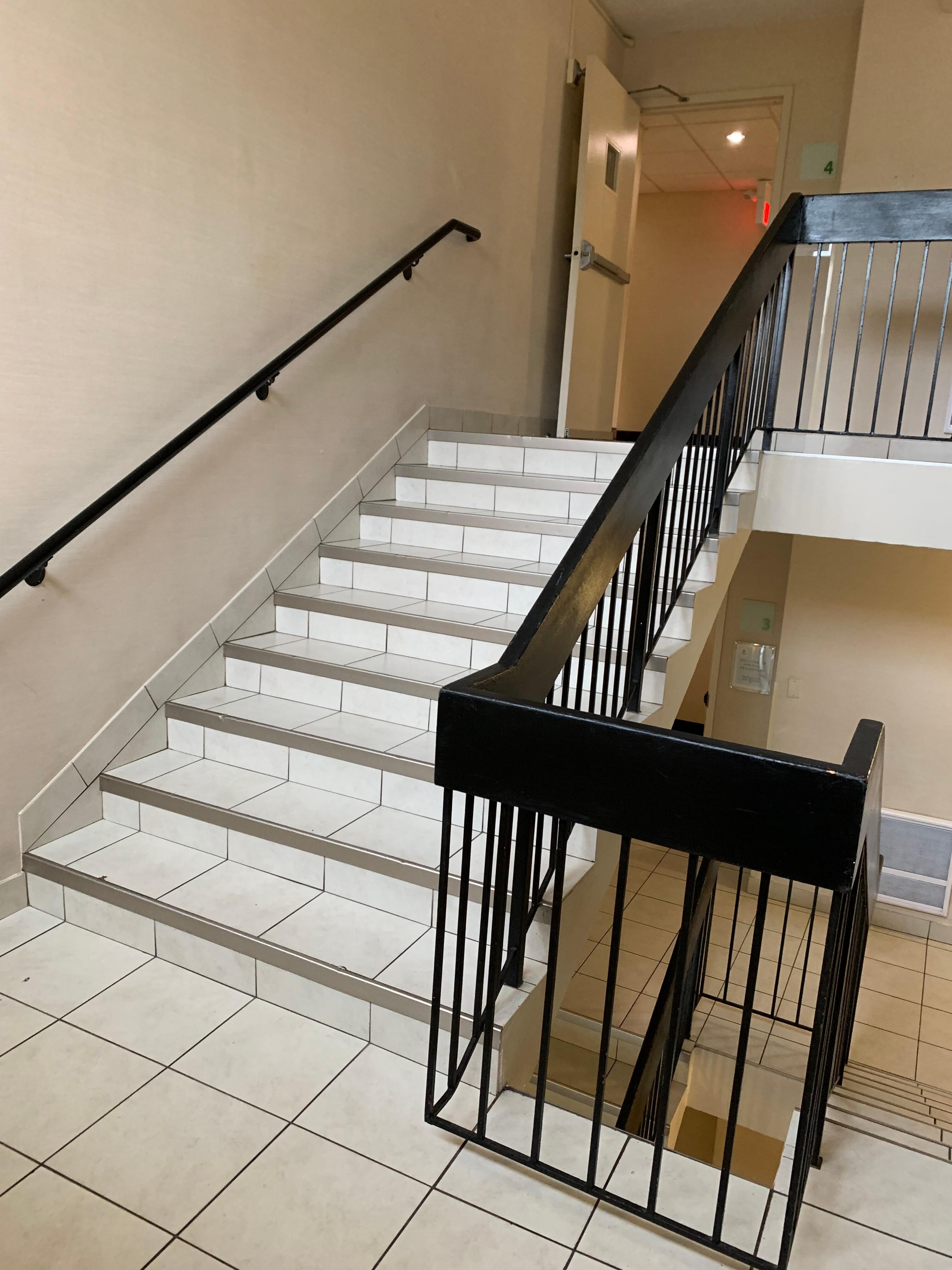 No elevator access for 1/2 floors.