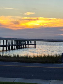 Beautiful sunset each day.