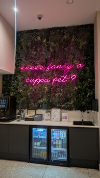 In the lobby