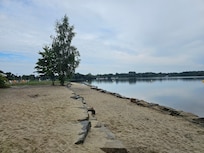 Sehr schön gestalteter Strandbereich