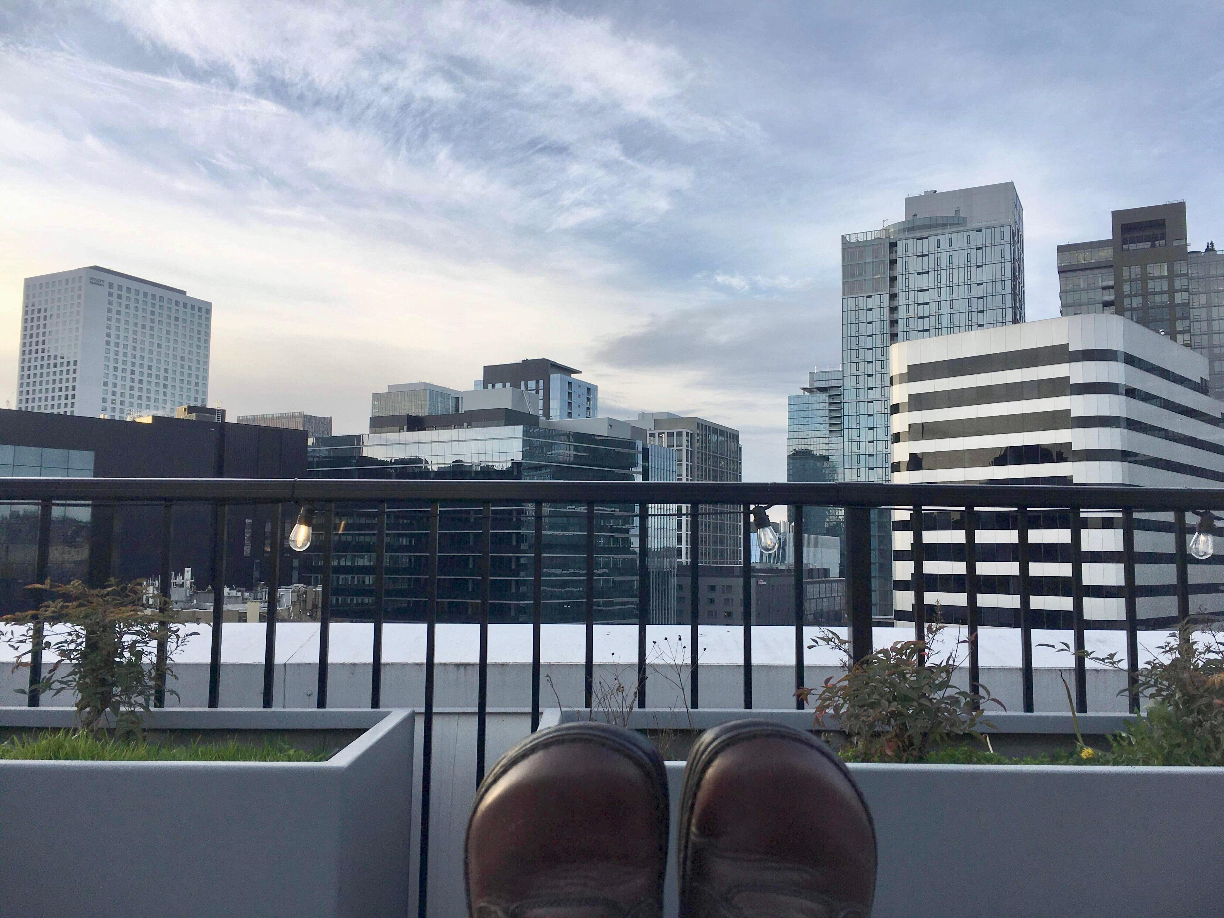 Rooftop view 