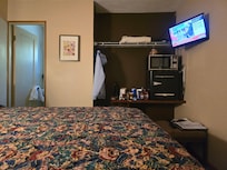 My room was perfect for a single person, there are others.