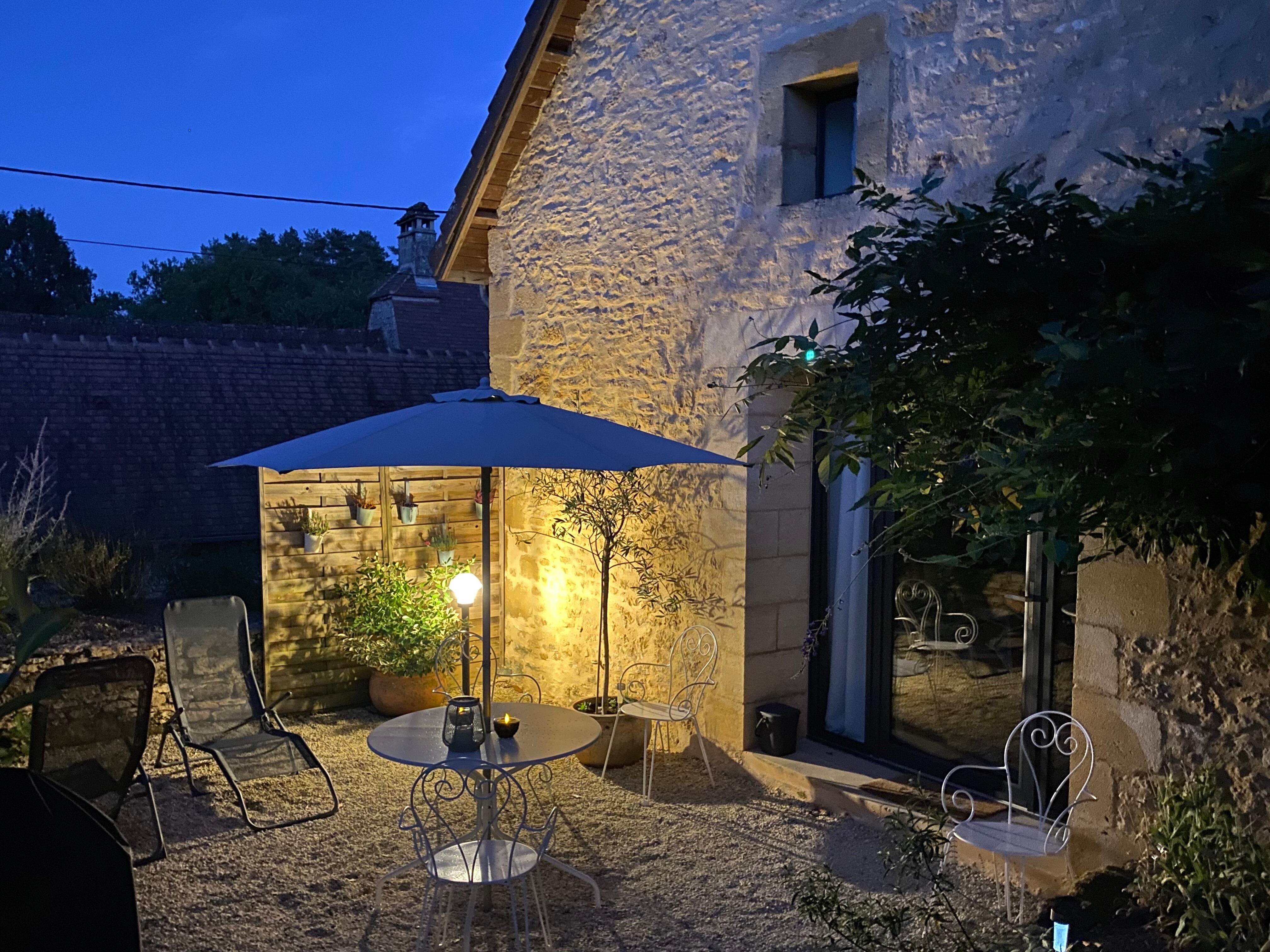 One evening 