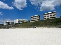 View from the beach