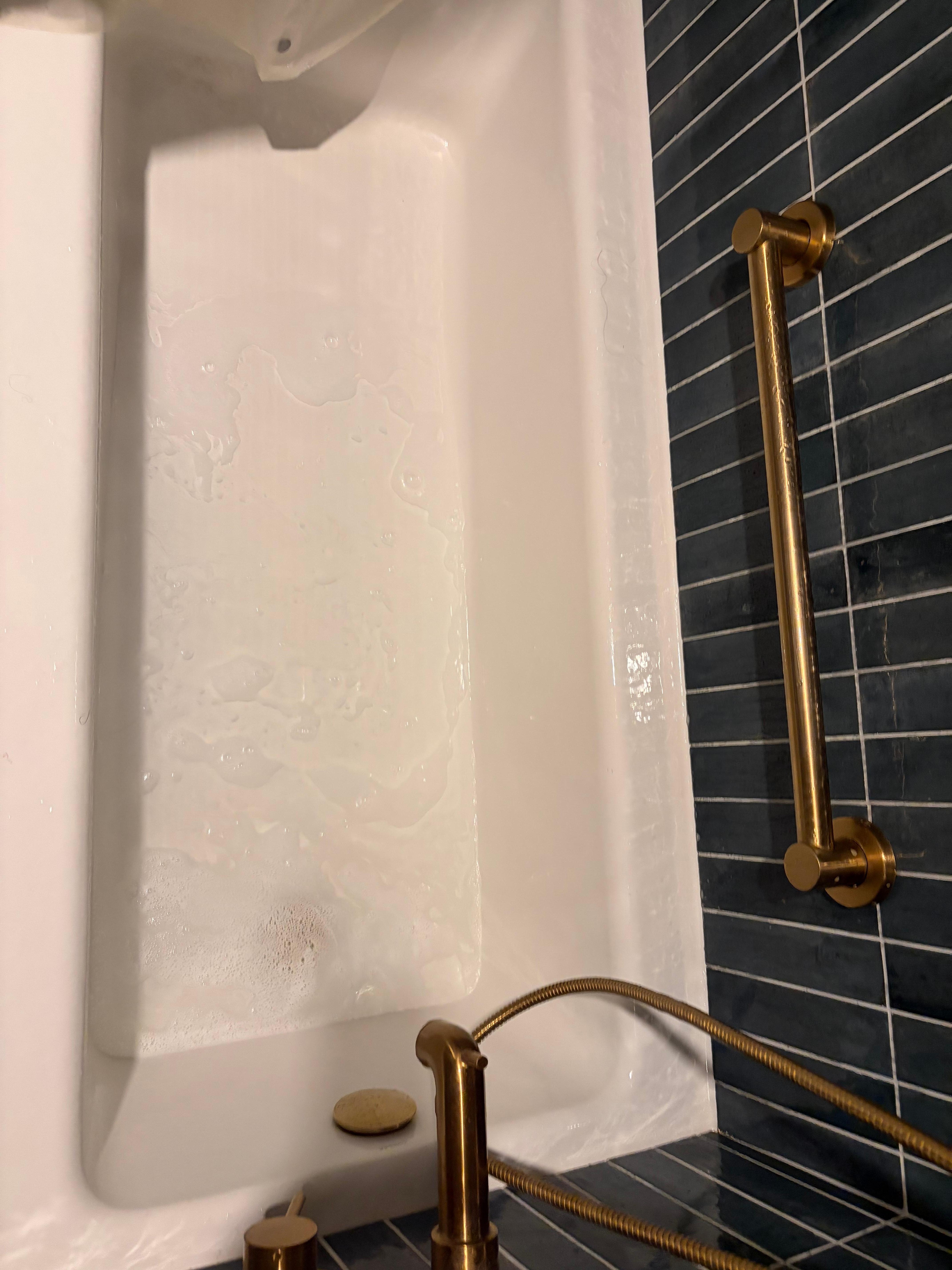 Water not draining after hours different day