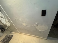 Bathroom wall