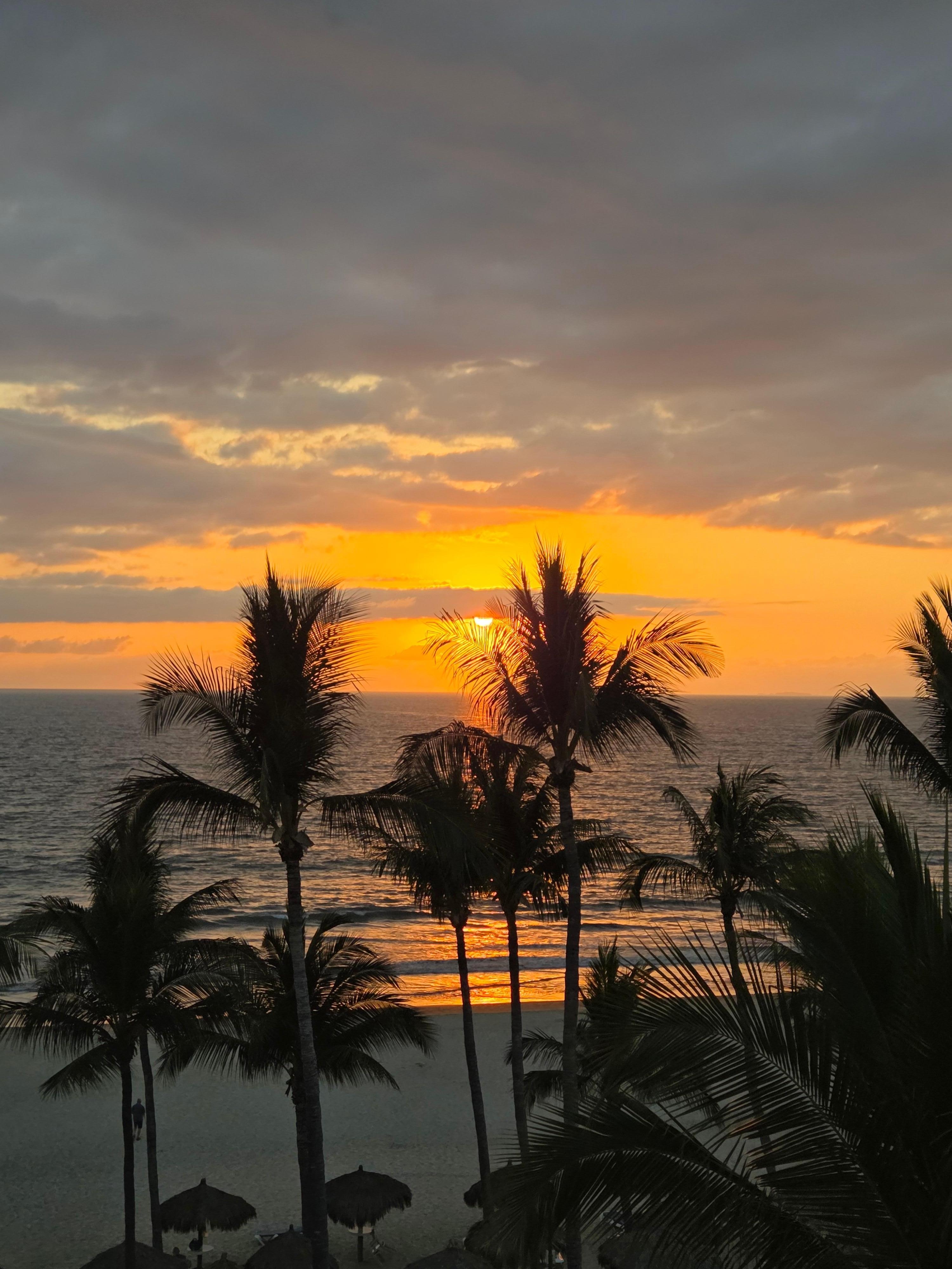 One of many beautiful sunsets