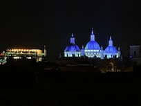 This was photo from the rooftop with no filters!