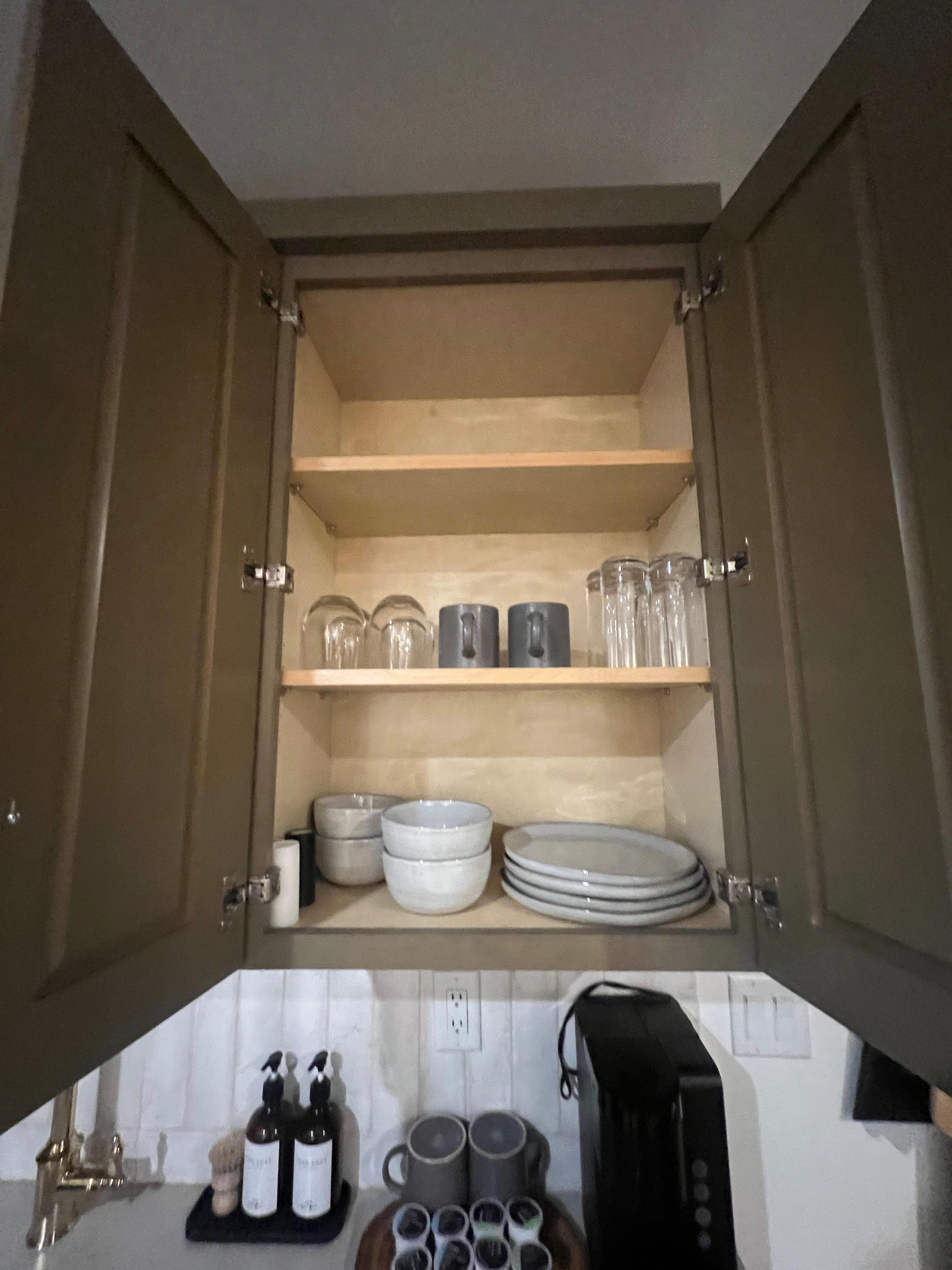 Well-stocked kitchen 