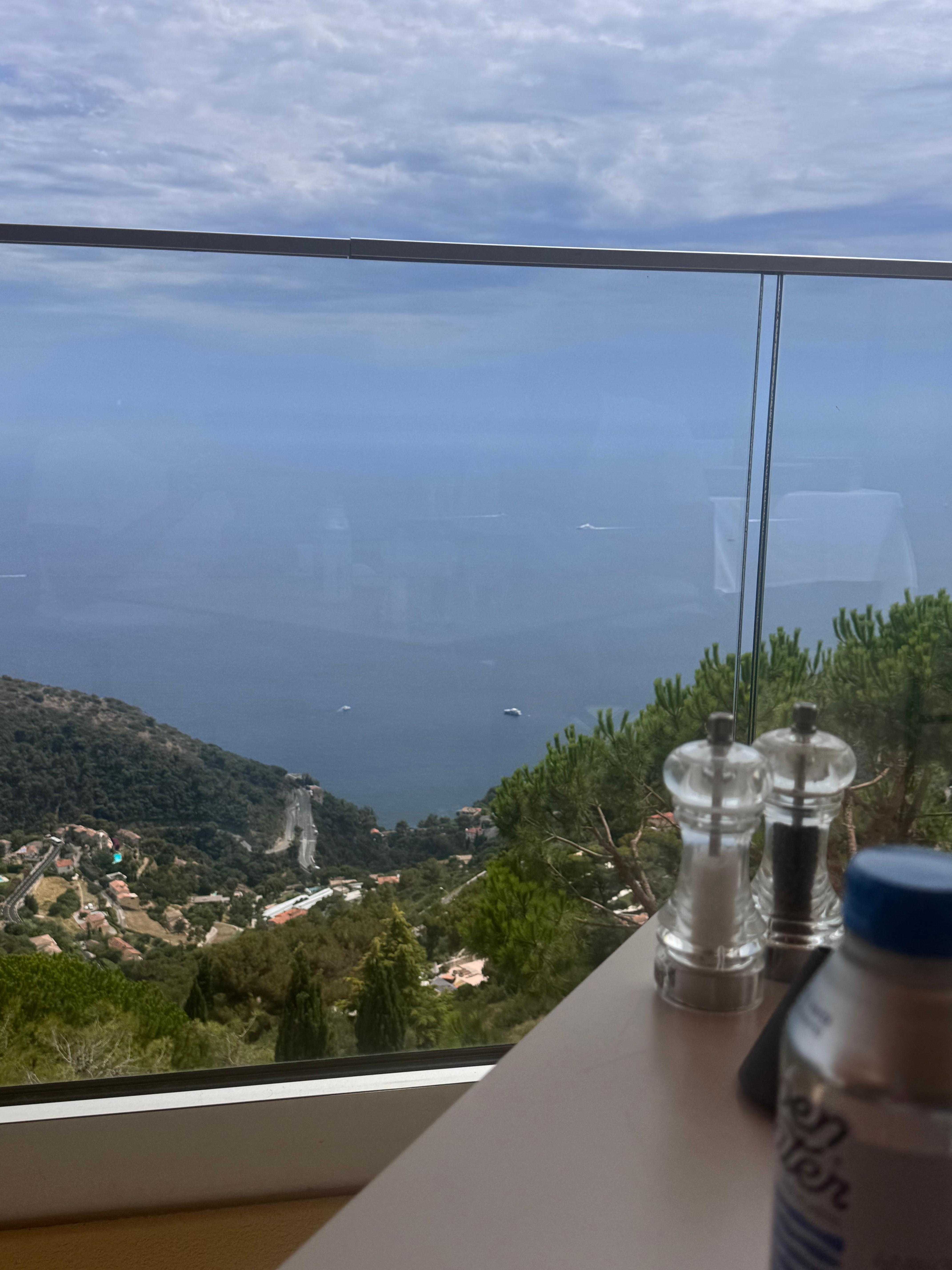 View from restaurant