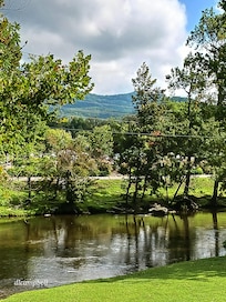View from back porch