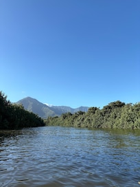 Easy access to the highway to get to local kayak tours