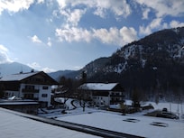 Blick vom Zimmer nach links