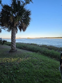 View off the back patio!! Beautiful!!