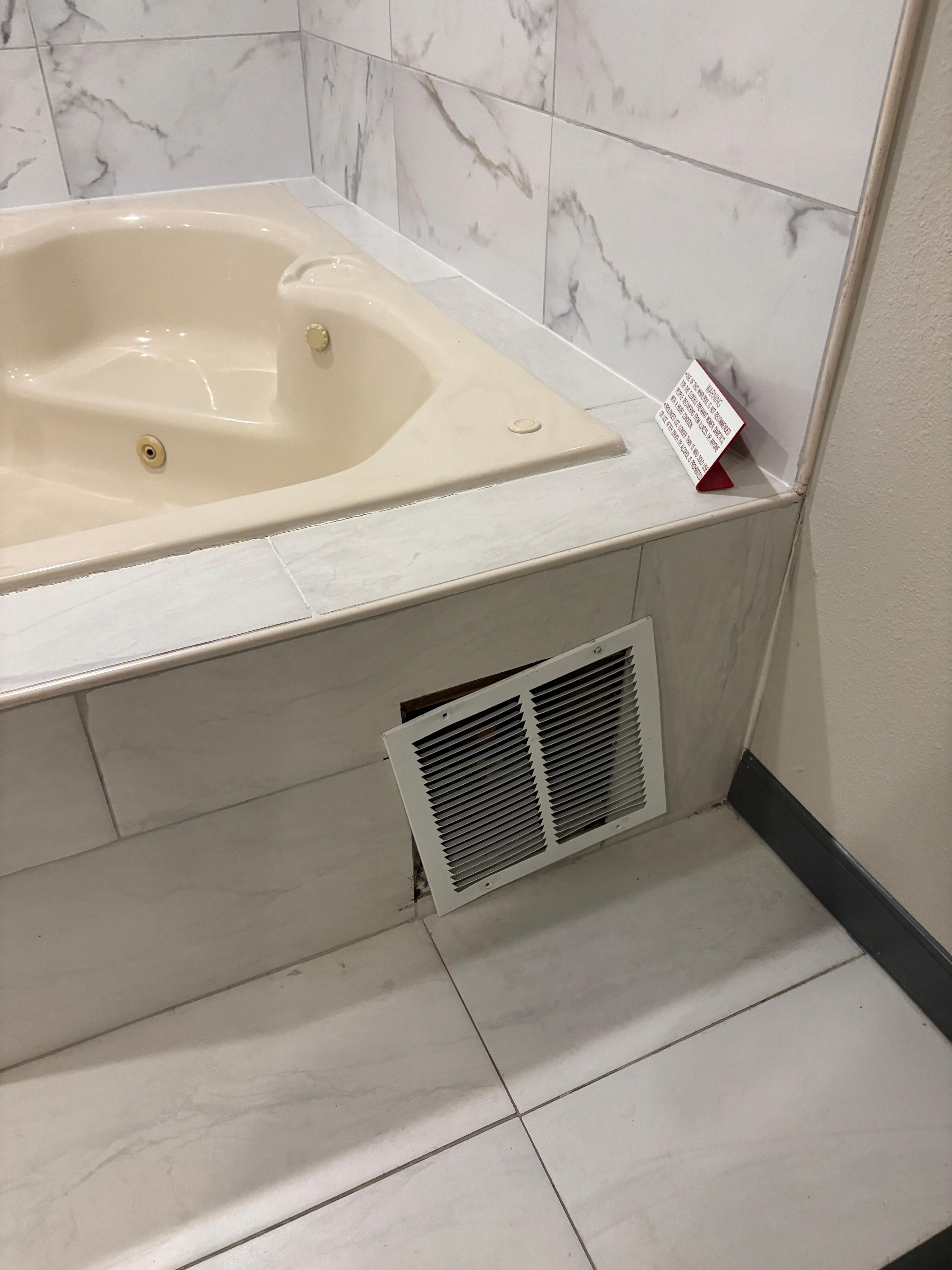 Broken jacuzzi
