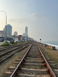 Out front of Renuka.