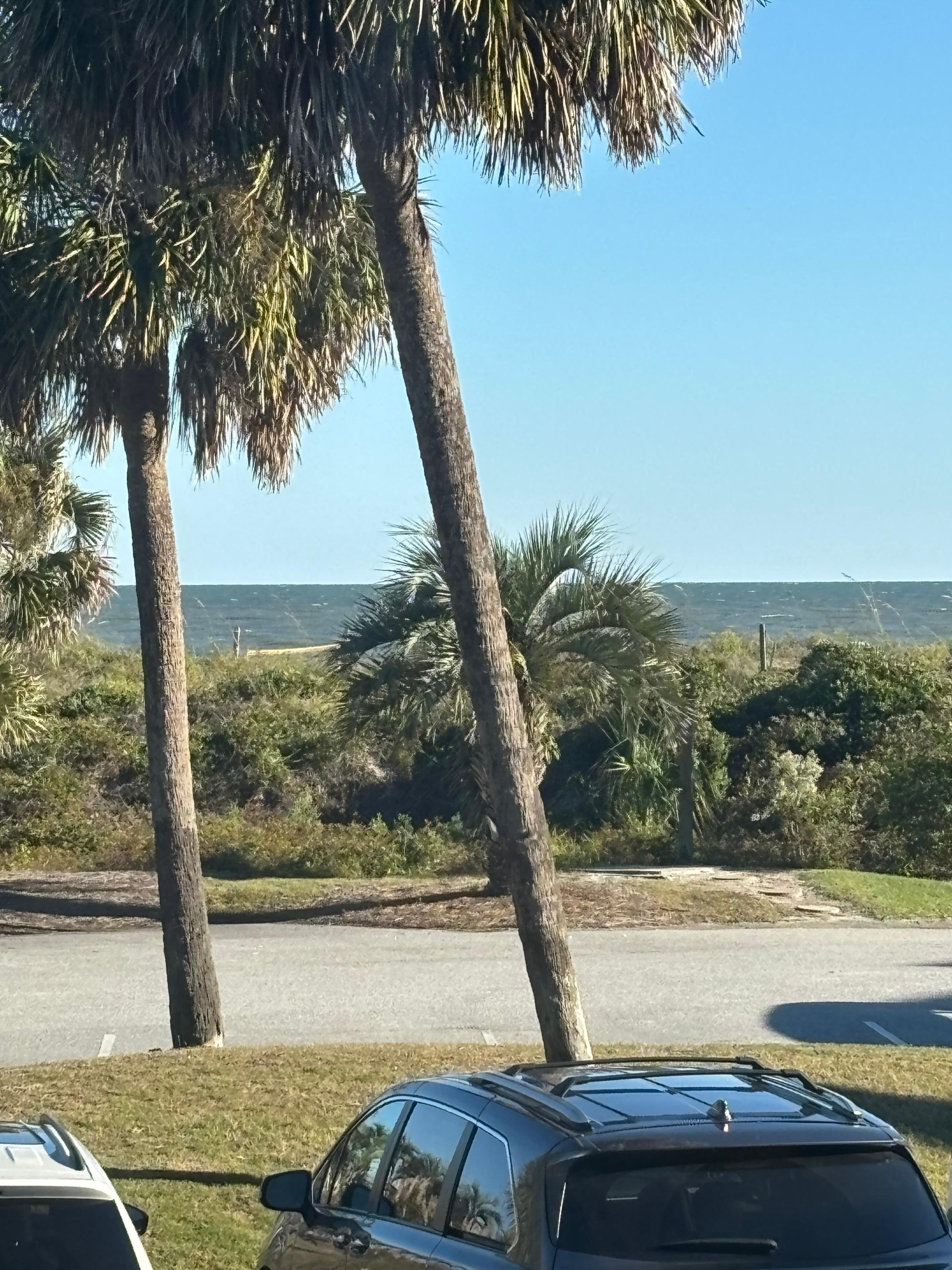 View from the balcony.