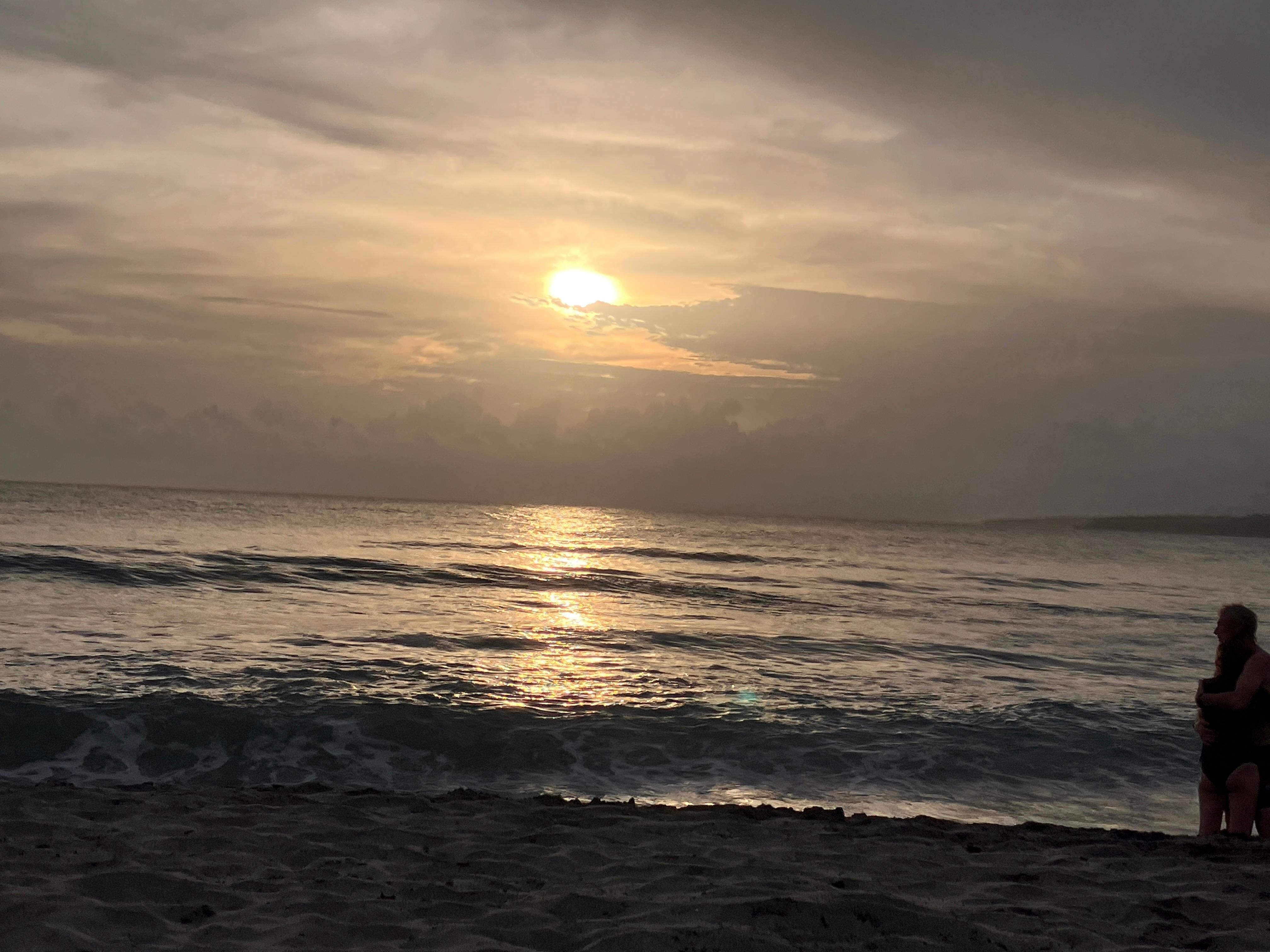Atardecer en punta Zicaleta