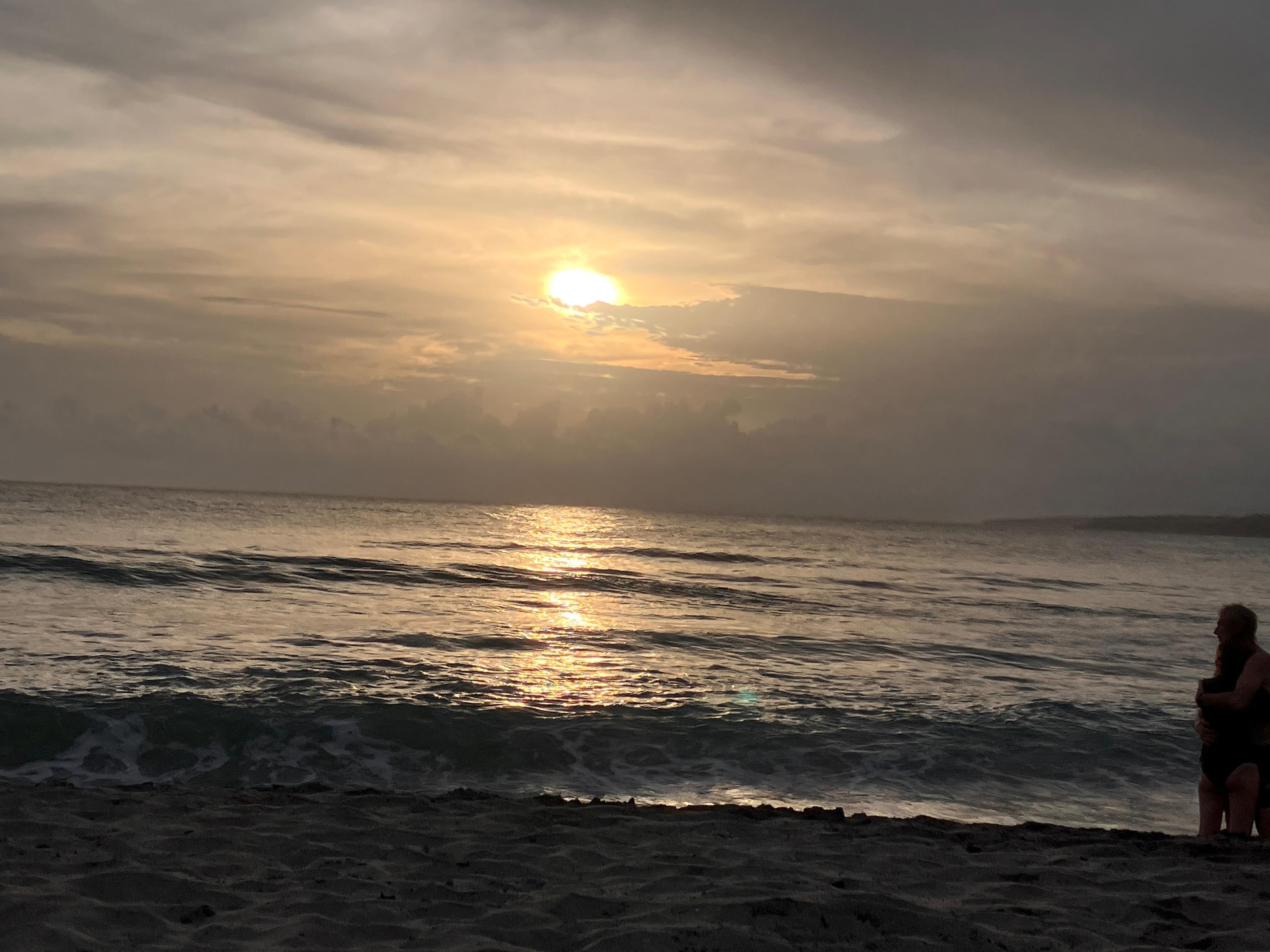 Atardecer en punta Zicaleta