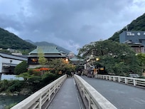 Charming town. Street towards the hotel.